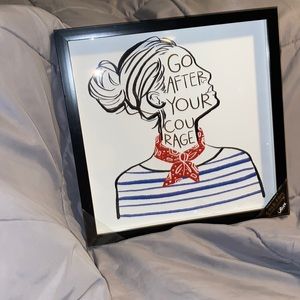 Oliver Gal “Paris Icon” NWT framed wall art Olver Gal People and Portraits